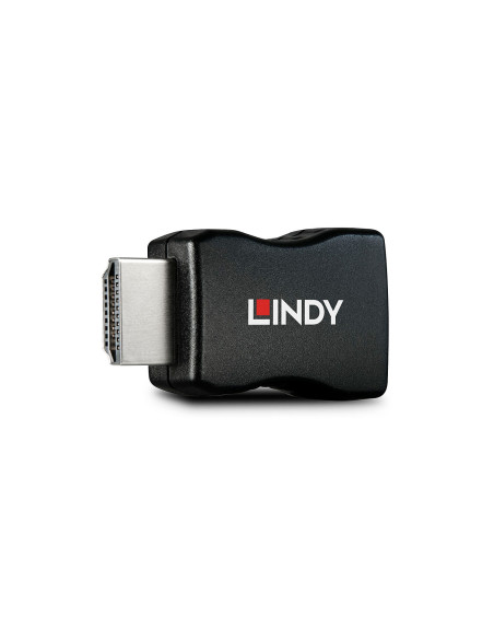 Lindy 32104 cambiador de género para cable HDMI-A Negro