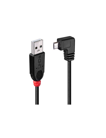 Lindy 31975 cable USB USB 2.0 0,5 m USB A Micro-USB B 0,48 Gbit/s