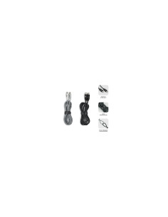 SUBBLIM PACK 2 CABLES USB TIPO USB-C A USB-C 1 M BLACK/SILVER 2