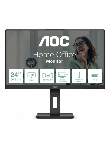 AOC 24P3CV pantalla para PC 60,5 cm (23.8") 1920 x 1080 Pixeles Full