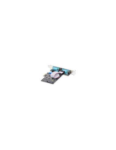 StarTech.com Tarjeta Serie PCIe de 2 Puertos - Tarjeta Serial PCI