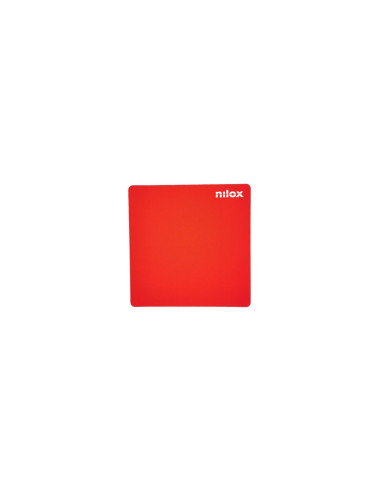 Nilox Alfombrilla para ratones, Roja