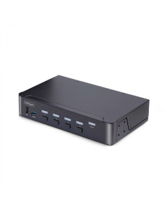 StarTech.com Switch Conmutador KVM DisplayPort de 4 Puertos -
