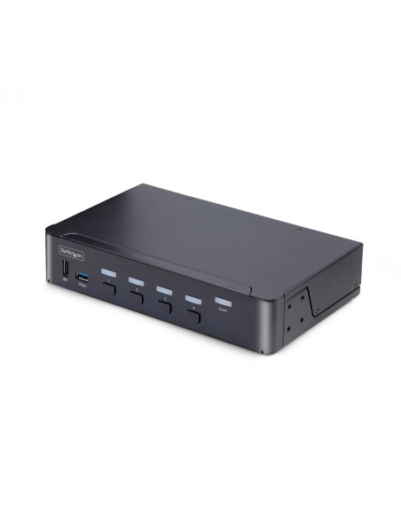 StarTech.com Switch Conmutador KVM DisplayPort de 4 Puertos -