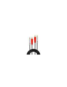 Lindy 35663 cable de audio 5 m 2 x RCA Negro, Rojo, Blanco 2