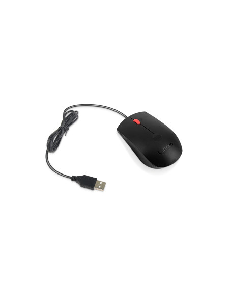 Lenovo 4Y51M03357 ratón Oficina Ambidextro USB tipo A Óptico 1600 DPI