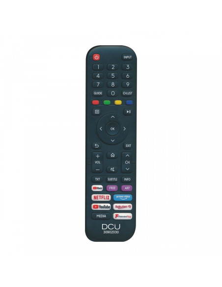 DCU Advance Tecnologic 30902030 mando a distancia IR inalámbrico TV Botones