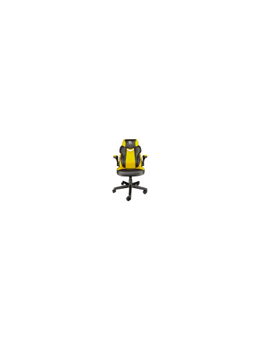 TALIUS TAL-CRAB-YLW silla para videojuegos Silla para videojuegos universal Negro, Amarillo