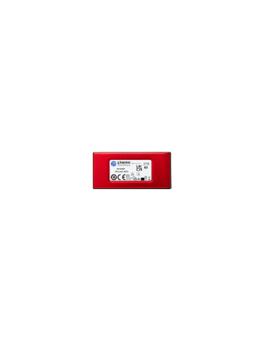 Kingston Technology 2TB SSD externo XS1000 USB 3.2 Gen 2, Rojo