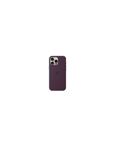 Apple Funda de silicona con MagSafe para el iPhone 16 Pro Max - Ciruela