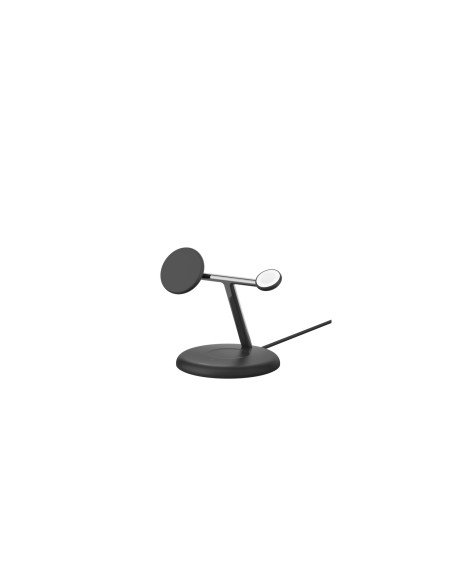 Belkin WIZ023VFBK cargador de dispositivo móvil Auriculares, Smartphone, Reloj inteligente Negro USB Cargador inalámbrico Interi