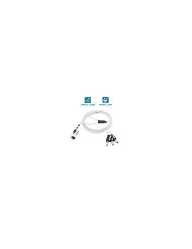 Mobilis 001329 cable antirrobo Blanco 1,8 m