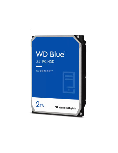 Western Digital Blue WD20EARZ disco duro interno 2 TB 5400 RPM 64 MB 3.5" Serial ATA III