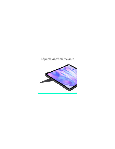 Logitech Combo Touch, Funda con Teclado, iPad Pro 11 Pulgadas