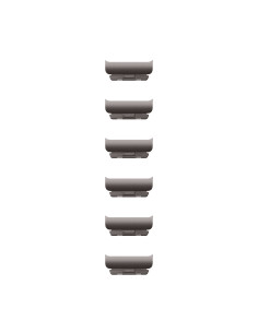 Apple MXML3ZM/A Accesorios para dispositivos vestibles inteligentes Band extension Gris Acero inoxidable