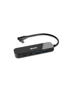 Lindy 43334 hub de interfaz USB 3.2 Gen 2 (3.1 Gen 2) Type-C 10000