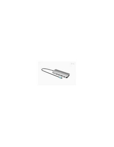 i-tec Metal USB-C Nano 3x Display Dock, 2x HDMI 1x USB-C video +