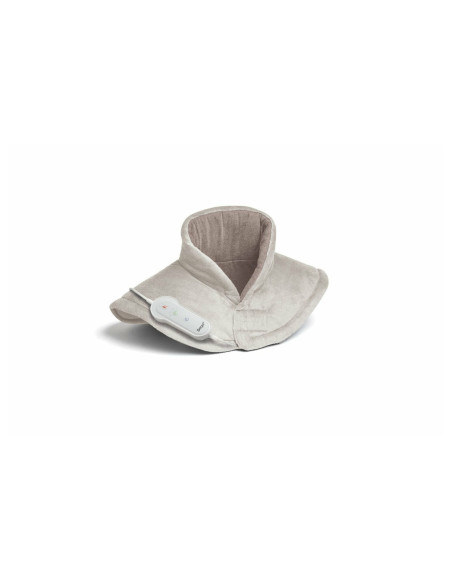 Daga 16868 manta eléctrica y almohadilla 110 W Beige Tela, Felpa