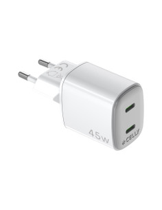 Celly UPTC2USBC45WWH cargador de dispositivo móvil Universal Blanco