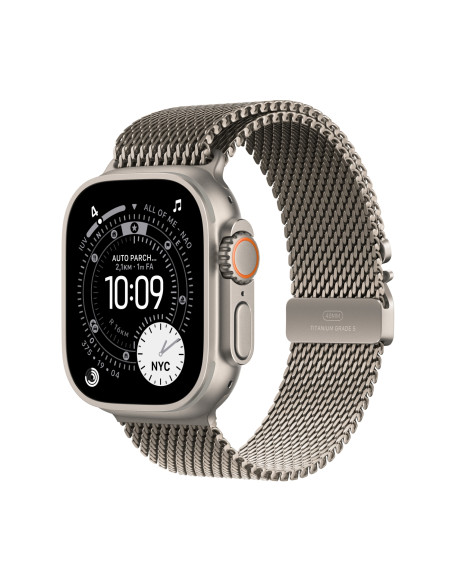 Apple Watch Ultra 3 OLED 49 mm Digital 422 x 514 Pixeles Pantalla táctil 5G Titanio Wifi GPS (satélite)