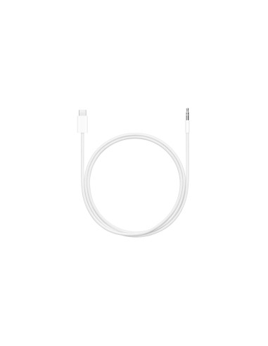 Apple MDV84ZM/A cable de audio 1,2 m 3,5mm USB Tipo C Blanco