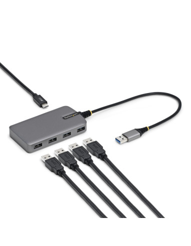 StarTech.com Hub USB-A de 4 Puertos - Ladrón USB USB-A - USB-A a 4x