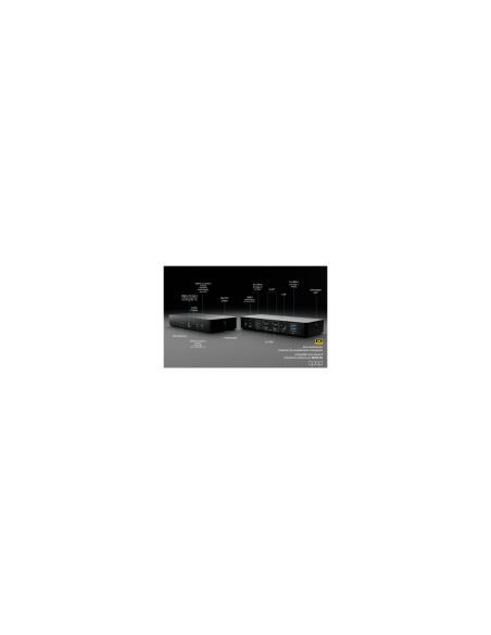 i-tec Universal Intelligent Dual Display Docking Station + Power