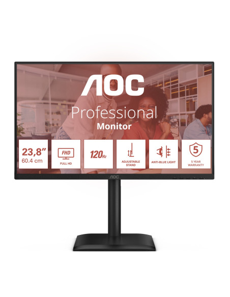 AOC E4 24E4CV pantalla para PC 60,5 cm (23.8") 1920 x 1080 Pixeles