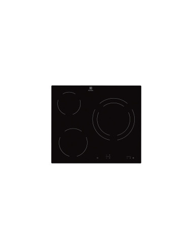 Electrolux EHF6231IOK hobs Negro Integrado 3 zona(s)