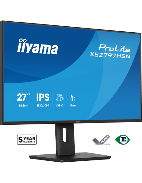 iiyama ProLite XB2797HSN-B1 pantalla para PC 68,6 cm (27") 1920 x