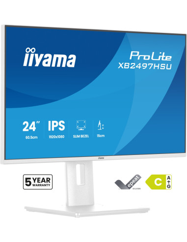 iiyama ProLite XB2497HSU-W1 pantalla para PC 60,5 cm (23.8") 1920 x