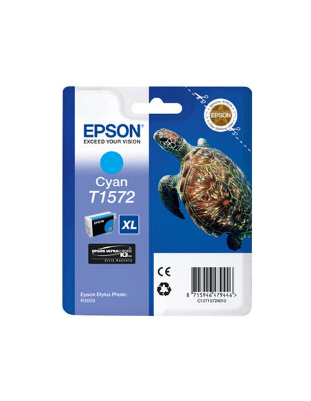 CARTUCHO EPSON T1572 CIAN C13T15724010
