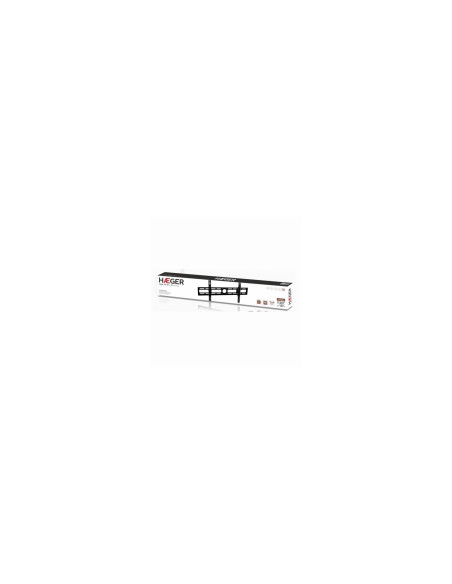 Haeger WB-T70.018A soporte para TV 177,8 cm (70") Negro