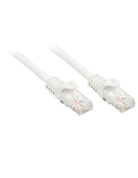 Lindy Rj45/Rj45 Cat6 0.5m cable de red Blanco 0,5 m U/UTP (UTP)