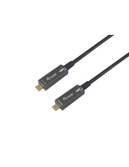 Equip 119461 Cable óptico activo USB-C a C, M/M, 5,0m, PD 60W,