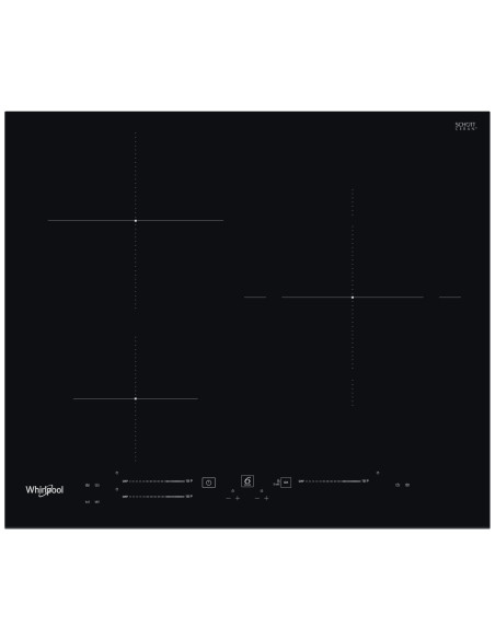 Whirlpool WS S6360 BF Negro Integrado 60 cm Con placa de inducción 3