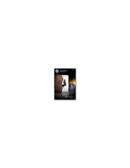 PAPEL HP FOTOGRAFICO SATINADO Q8691A 250GR 10X15 25 HOJAS