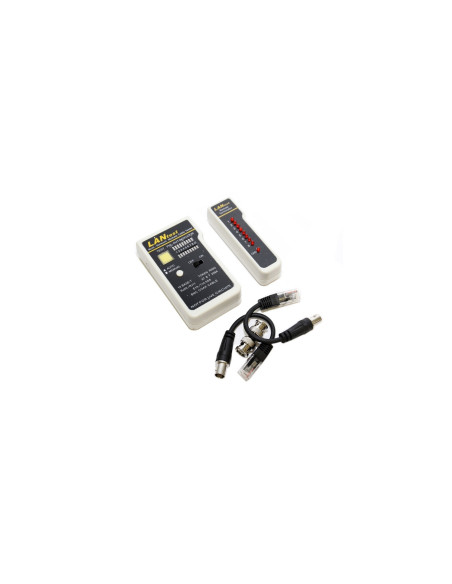 TESTER DE RED RJ11 / RJ12 / RJ45 / BNC WPC-TST-003