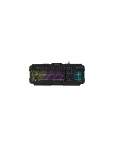 Teclado mars gaming mrk0 rainbow 3 mode rgb negro MRK0FR