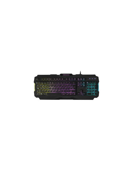Teclado mars gaming mrk0 rainbow 3 mode rgb negro MRK0FR