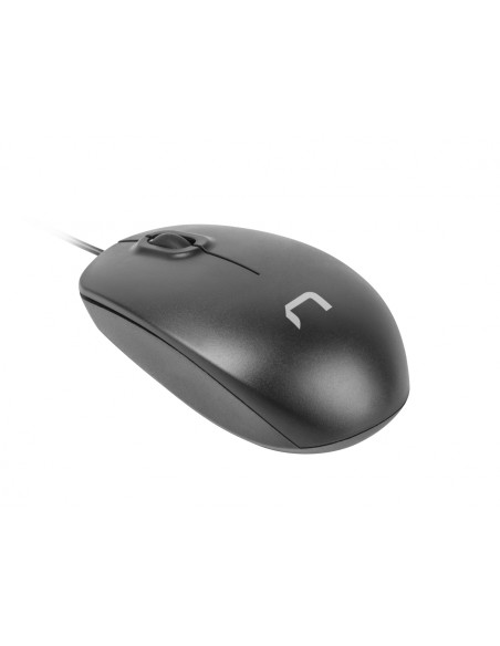 NATEC Hawk ratón mano derecha USB tipo A Laser 1000 DPI Negro