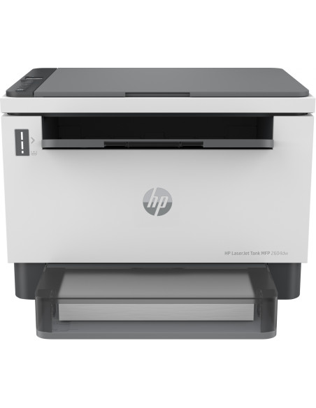 HP LaserJet Impresora multifunción Tank 2604dw, Blanco y negro,