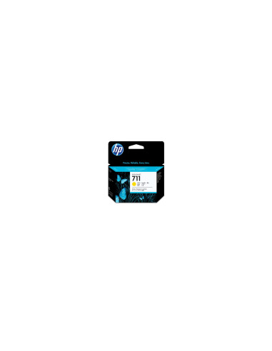 HP Pack de ahorro de 3 cartuchos de tinta DesignJet 711 amarillo de
