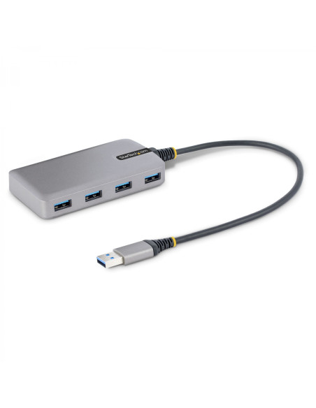 StarTech.com Hub USB de 4 Puertos - USB 3.0 de 5Gbps - Alimentado por