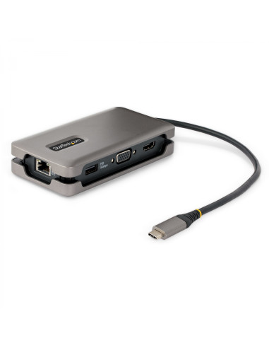 StarTech.com Adaptador Multipuertos USB-C - HDMI 4K a 60Hz VGA - Hub