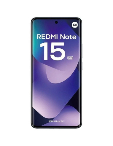 SMARTPHONE XIAOMI REDMI NOTE 15 6.77 8GB/256GB/108MP/NFC/5G BLACK
