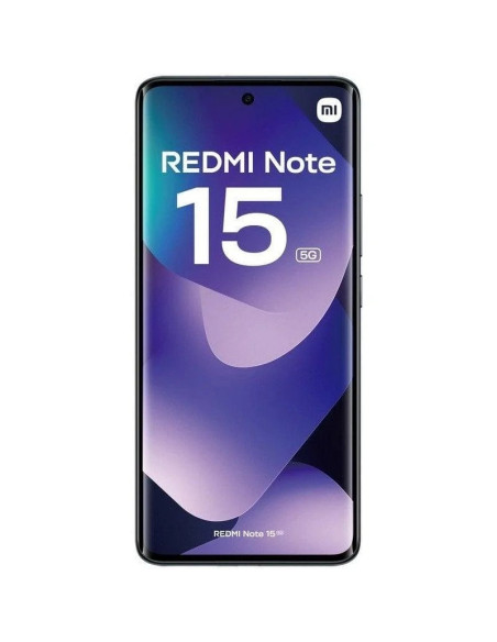 SMARTPHONE XIAOMI REDMI NOTE 15 6.77 8GB/256GB/108MP/NFC/5G BLACK