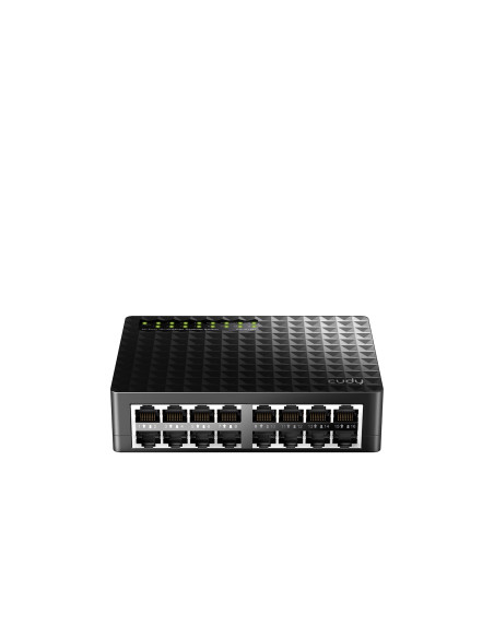 Cudy FS1016D switch Fast Ethernet (10/100) Negro