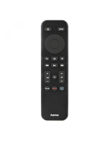 Hama Nano mando a distancia IR inalámbrico TV Botones