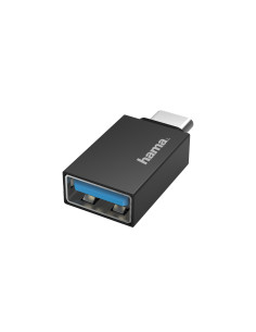 Hama | Adaptador USB C a USB A para PC, tablet, o smartphone, rápida